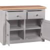Diamond Grey Painted Small Sideboard