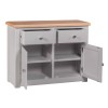 Diamond Grey Painted Small Sideboard