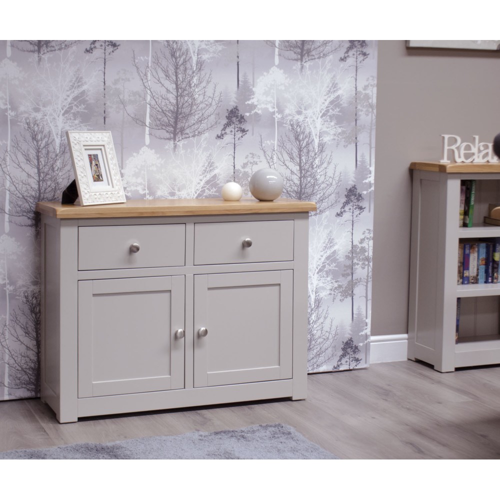 Diamond Grey Painted Small Sideboard
