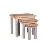 Diamond Grey Painted Nest of Tables