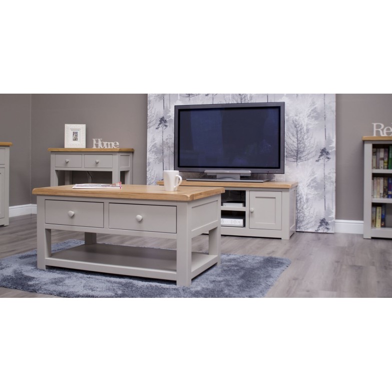 Diamond Grey Painted Coffee Table