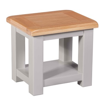 Diamond Grey Painted Lamp Table