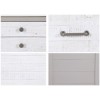 Greystone Large Open Bookcase with Doors