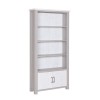 Greystone Large Open Bookcase with Doors