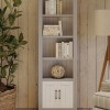 Greystone Narrow Bookcase