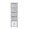 Greystone Narrow Bookcase