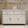 Greystone Large 3 Door 4 Drawer Sideboard
