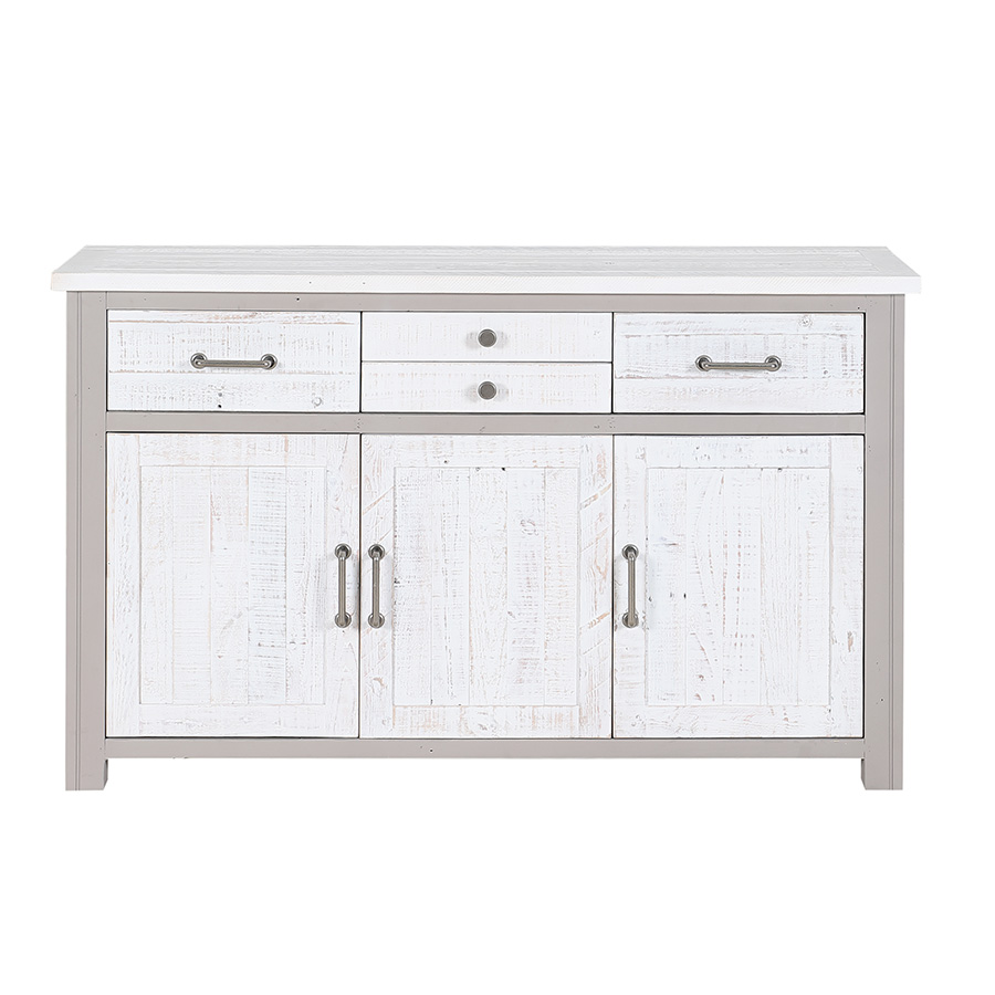 Greystone Large 3 Door 4 Drawer Sideboard Greystone Large 3 Door 4 Drawer Sideboard