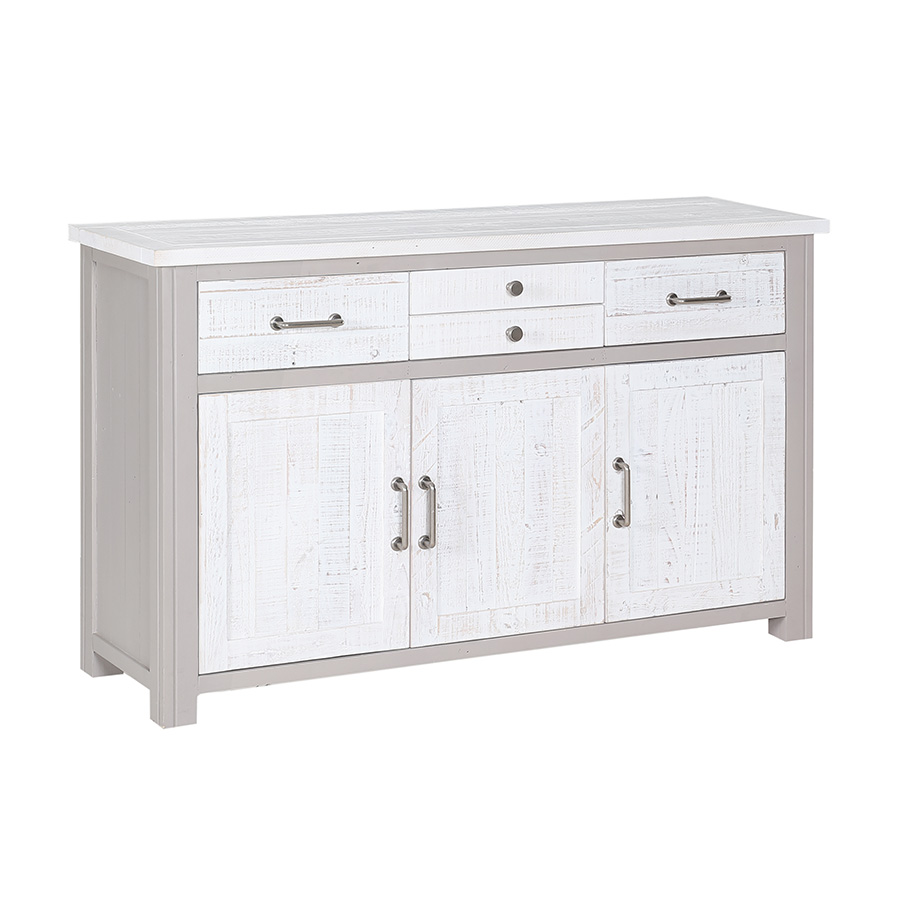 Greystone Large 3 Door 4 Drawer Sideboard Greystone Large 3 Door 4 Drawer Sideboard