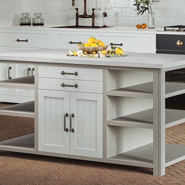 Greystone Kitchen Island Unit
