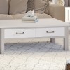 Greystone Coffee Table With Four Drawers