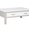 Greystone Coffee Table With Four Drawers
