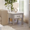 Greystone Lamp Table with drawer