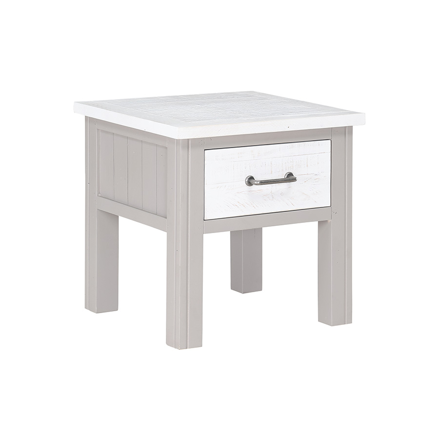 Greystone Lamp Table with drawer