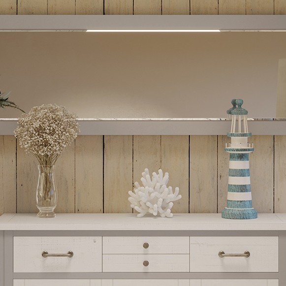 Greystone Extra Long Wall Mirror 