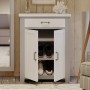 Greystone Shoe Storage Cupboard with Drawer