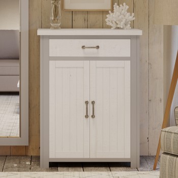Greystone Shoe Storage Cupboard with Drawer