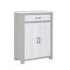 Greystone Shoe Storage Cupboard with Drawer