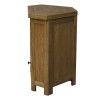 Homestyle Rustic Oak Corner TV Unit 
