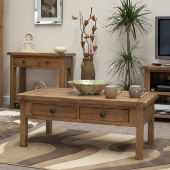 Homestyle Rustic Oak Coffee Table