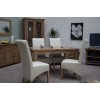 Homestyle Rustic Oak Extending Dining Table Homestyle Rustic Oak Extending Dining Table