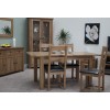 Homestyle Rustic Oak Extending Dining Table Homestyle Rustic Oak Extending Dining Table
