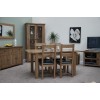 Homestyle Rustic Oak Extending Dining Table Homestyle Rustic Oak Extending Dining Table