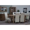 Homestyle Rustic Oak Extending Dining Table Homestyle Rustic Oak Extending Dining Table