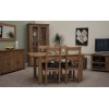 Homestyle Rustic Oak Extending Dining Table Homestyle Rustic Oak Extending Dining Table
