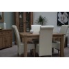 Homestyle Rustic Oak Extending Dining Table Homestyle Rustic Oak Extending Dining Table