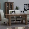 Homestyle Rustic Oak Extending Dining Table