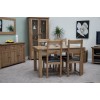Homestyle Rustic Oak Extending Dining Table Homestyle Rustic Oak Extending Dining Table