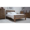 Homestyle Rustic Oak Kingsize Bed