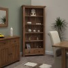 Homestyle Rustic Oak Large Bookcase