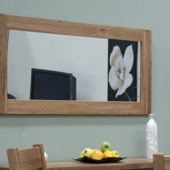 Homestyle Rustic Oak Large Mirror