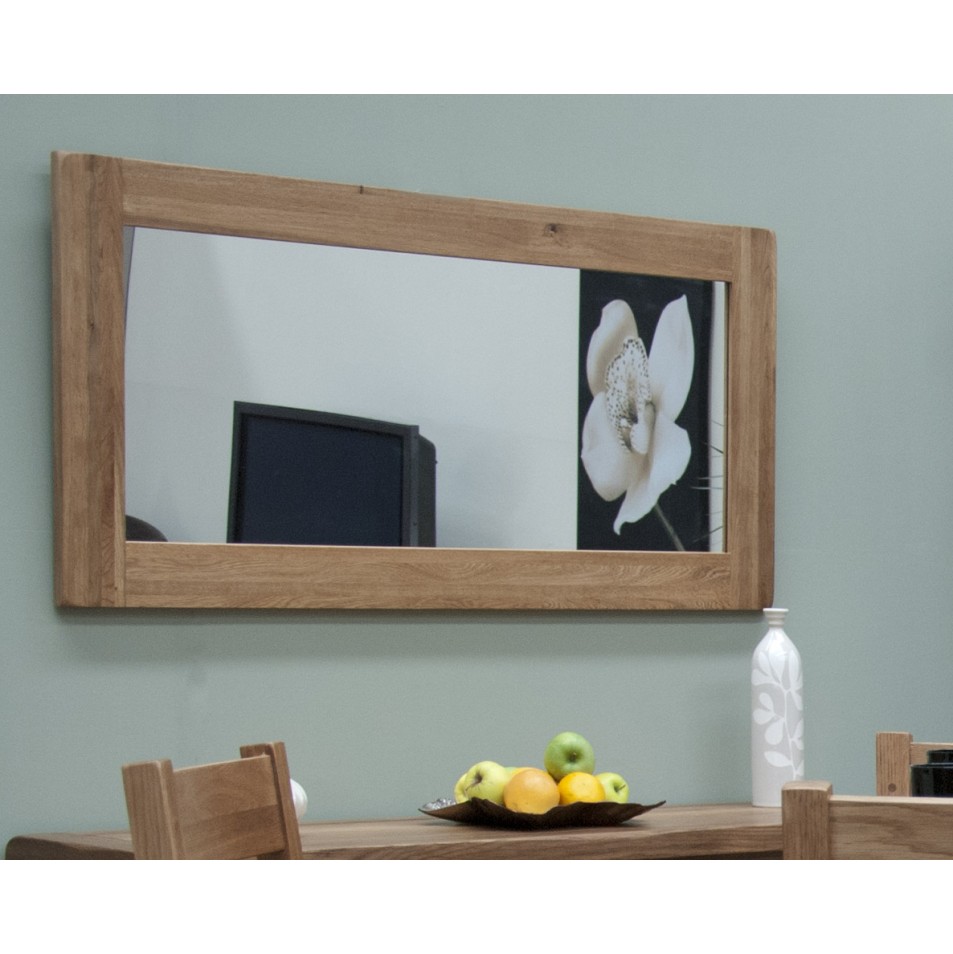 Homestyle Rustic Oak Large Mirror
