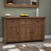Homestyle Rustic Oak Large Sideboard