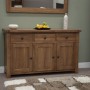 Homestyle Rustic Oak Large Sideboard