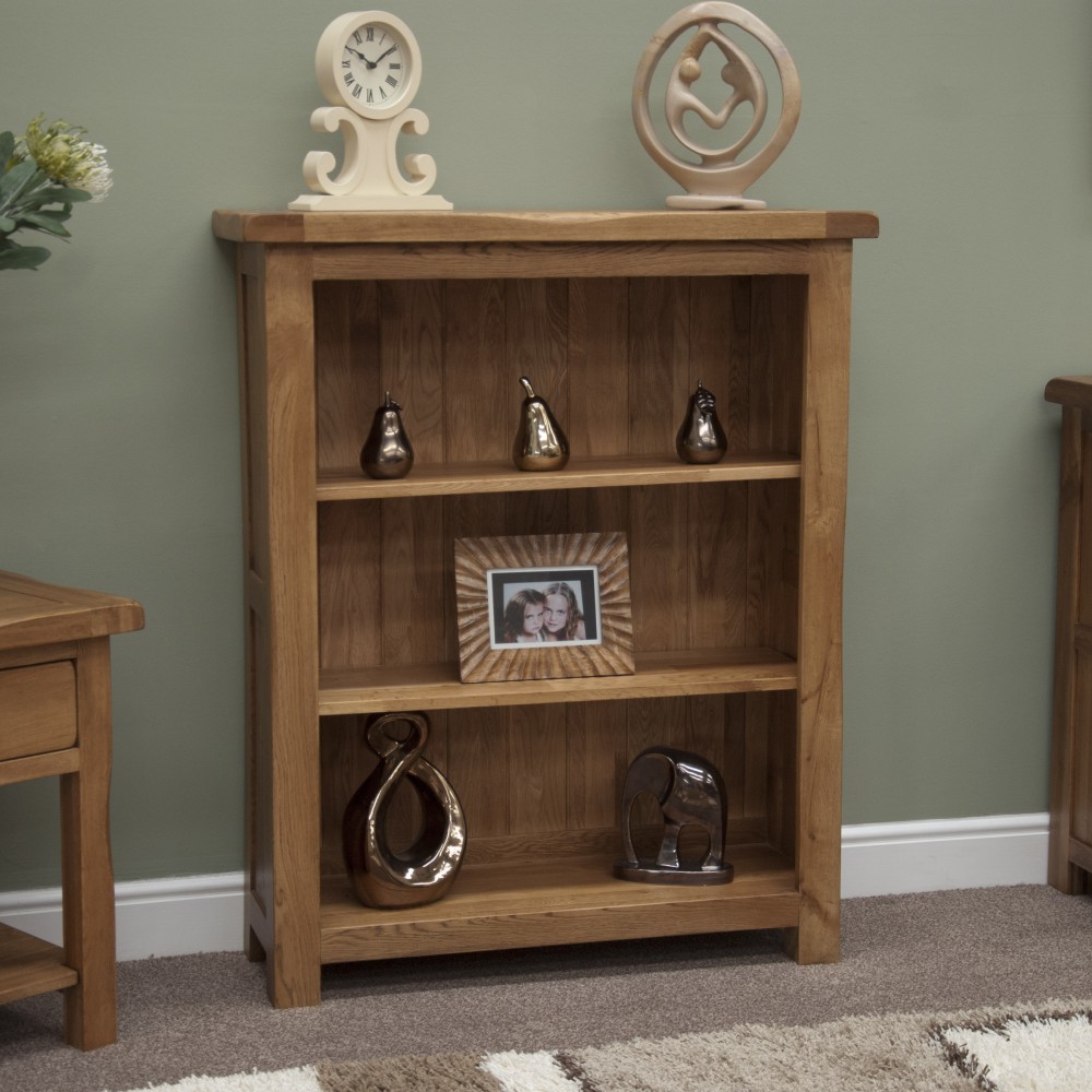 Homestyle Rustic Oak Small Bookcase