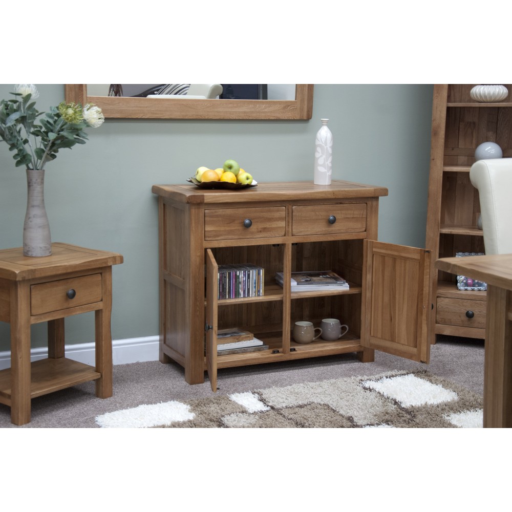 Homestyle Rustic Oak Small Sideboard Homestyle Rustic Oak Small Sideboard