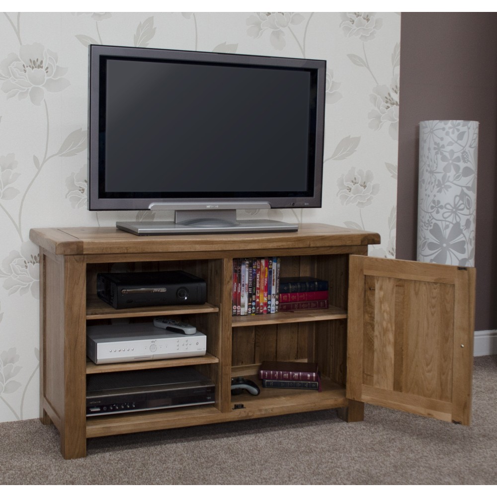 Homestyle Rustic Oak TV Unit Homestyle Rustic Oak TV Unit