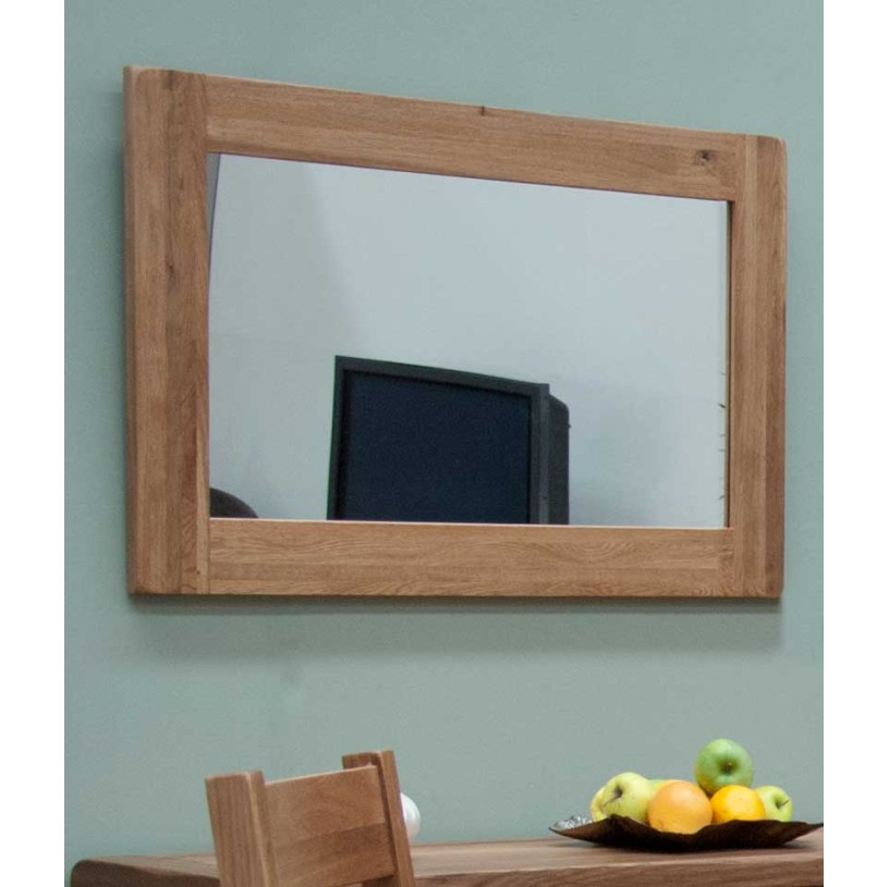 Homestyle Rustic Oak Wall Mirror