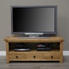 Homestyle Rustic Oak Plasma TV Unit
