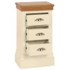 Lundy Painted Compact 3 Drawer Bedside