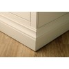 Lundy Painted Compact 3 Drawer Bedside
