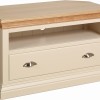 Lundy Painted Ivory Corner TV Unit