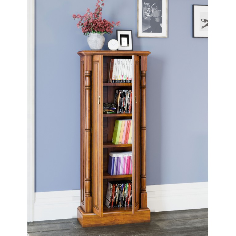 La Reine Mahogany DVD / CD Storage Cupboard