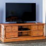 La Reine Mahogany Widescreen Television Cabinet