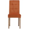 Moreton Oak Sunset Velvet Chair