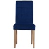 Moreton Oak Ocean Velvet Chair